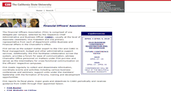 Desktop Screenshot of foa.calstate.edu