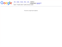 Tablet Screenshot of google.calstate.edu