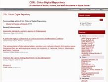 Tablet Screenshot of csuchico-dspace.calstate.edu